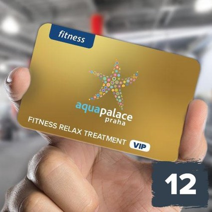 Permanentka Fitness Relax Treatment VIP 12